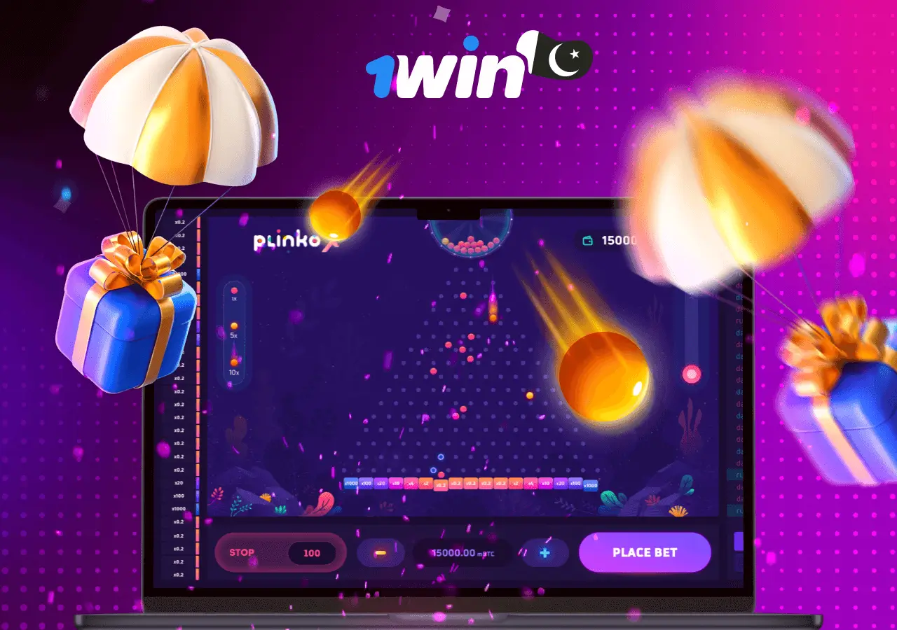 top plinko bonuses 1win