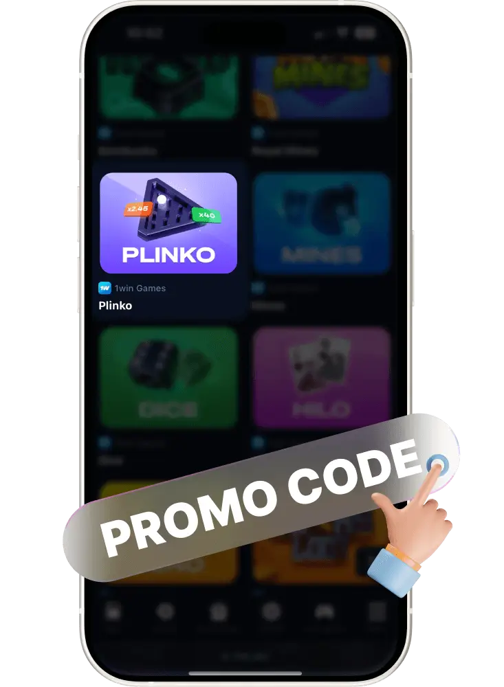 Easy steps to apply Your 1win promo code