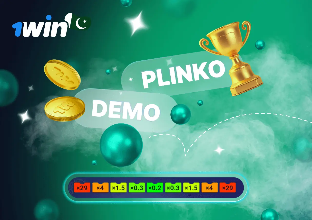 1win Plinko demo steps to start playing